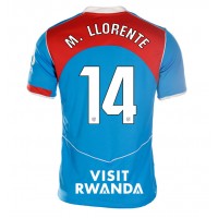 Atletico Madrid Marcos Llorente #14 Tretí Ženy futbalový dres 2025-26 Krátky Rukáv